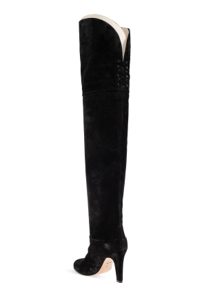 Chloé Botas de cuero de tacón ‘Eve’