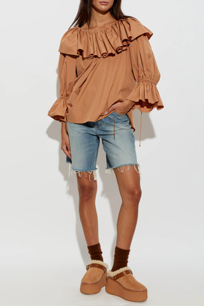 Chloé Zammschuhe ‘Nama’ auf Plateau