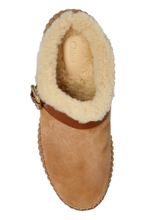 Chloé Zammschuhe ‘Nama’ auf Plateau