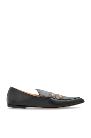 ‘Agnes’ leather loafers