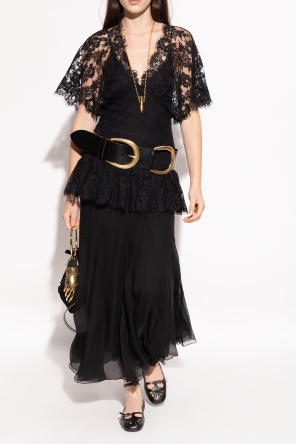 Chloé Leder-Ballerinas ‘Misty’