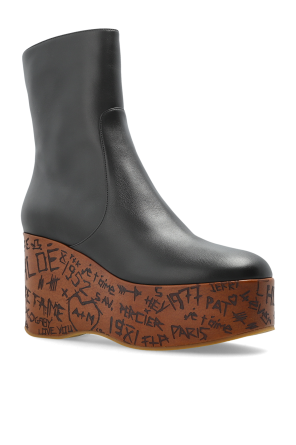 Chloé ‘Maxime’ wedge ankle boots