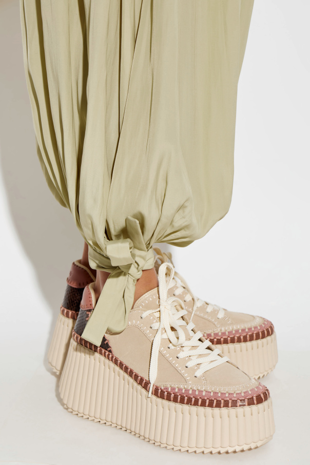 Chloé Sport shoes "Nama" with wedge heel
