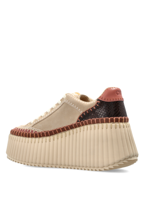 Chloé Sport shoes "Nama" with wedge heel