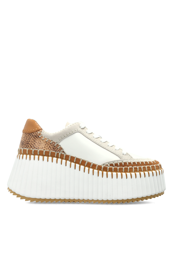 Sports shoes on the ‘Nama’ platform od Chloé