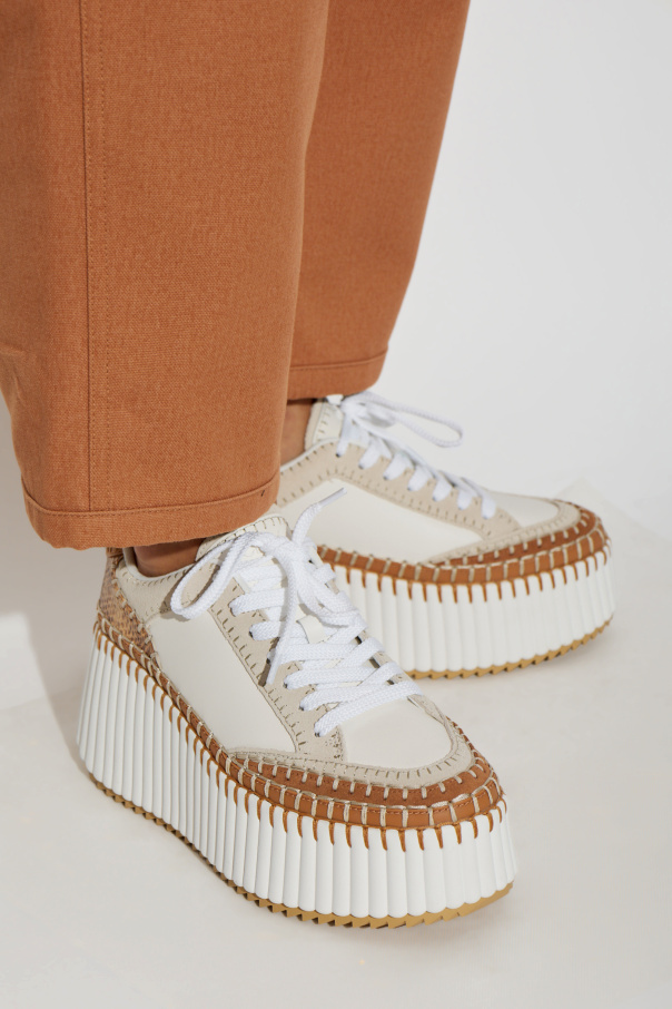 Chloé Buty sportowe na platformie ‘Nama’