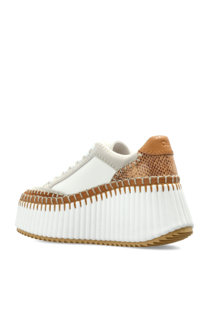 Chloé Buty sportowe na platformie ‘Nama’