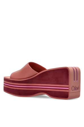 Chloé Wedge Flip-Flops "Swimming Cool"