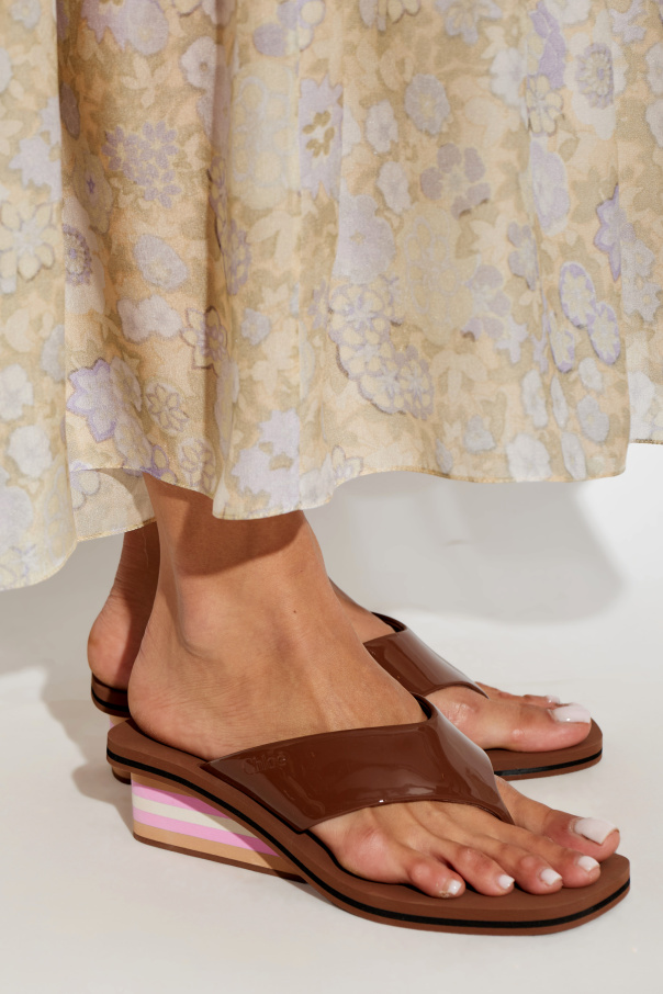 Chloé Sandalias de cuña "Swimming Cool"