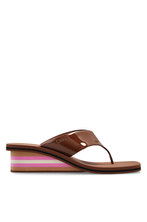 Wedge Flip-Flops "Swimming Cool"