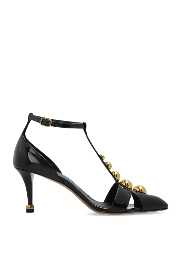 ‘Cleia’ leather heeled shoes od Chloé