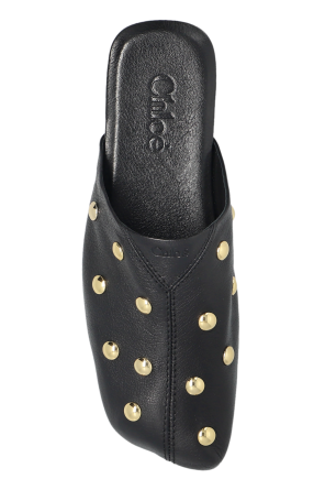 Chloé Leder-Clogs ‘Rita’