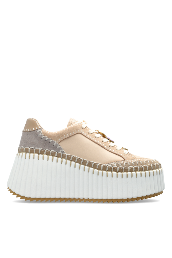 Sports shoes 'Nama' on a wedge heel od Chloé