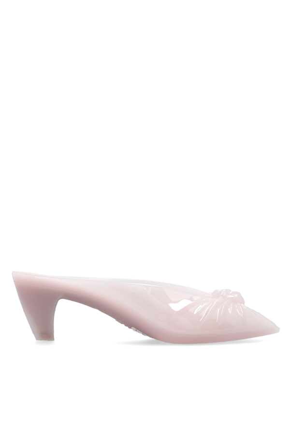 Heeled mules 