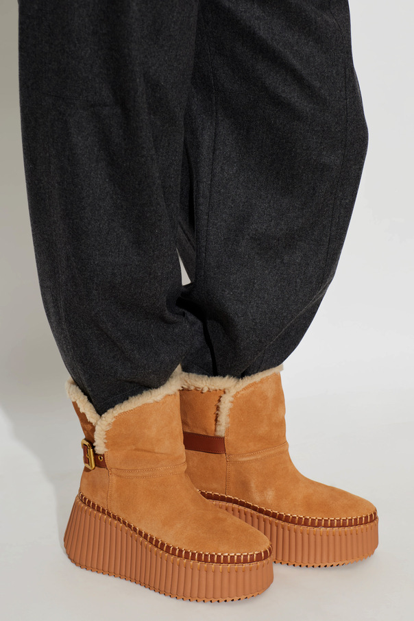 Chloé ‘Nama’ Platform Snow Boots