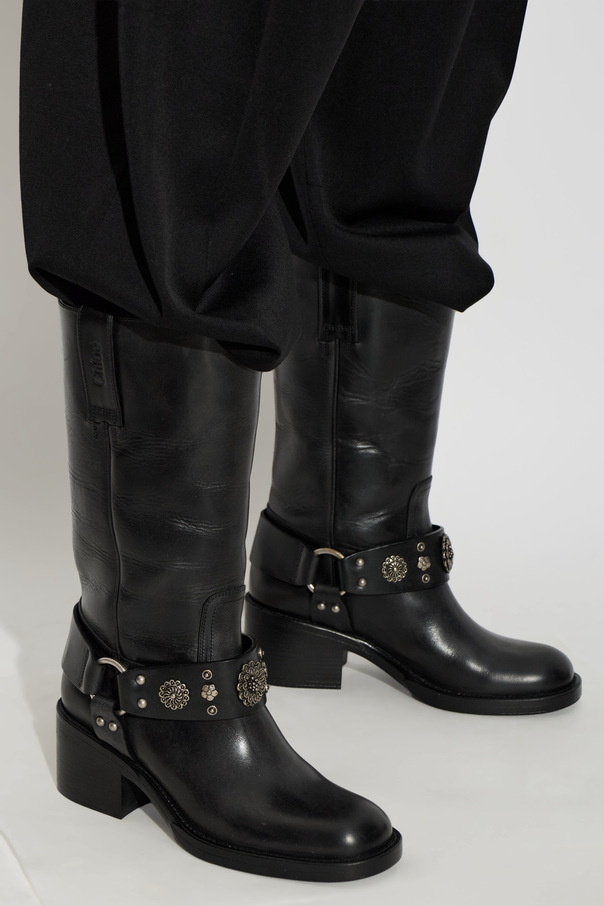 Chloé Botas cowboy de cuero ‘Dakota’