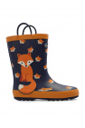 Chipmunks NAVY BLUE ‘Sly Fox’ rain boots