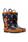 Chipmunks NAVY BLUE ‘Sly Fox’ rain boots