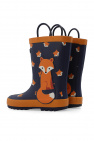 Chipmunks NAVY BLUE ‘Sly Fox’ rain boots