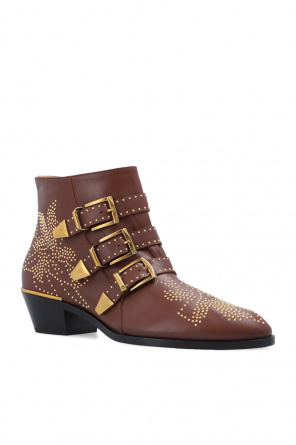 Chloé ‘Susanna’ leather silk boots