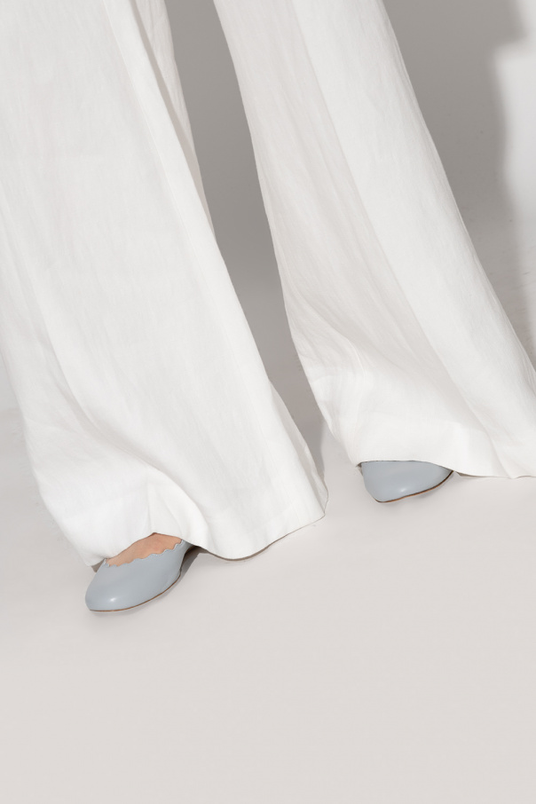 Chloé ‘Lauren’ leather ballet flats