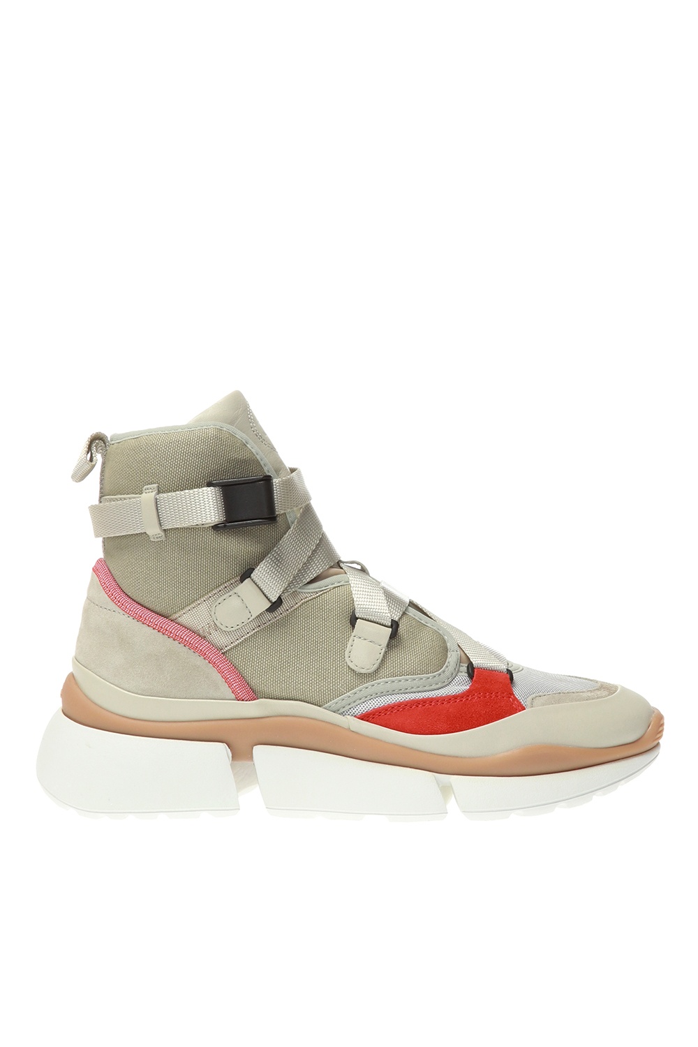 chloe sonnie sneaker high top