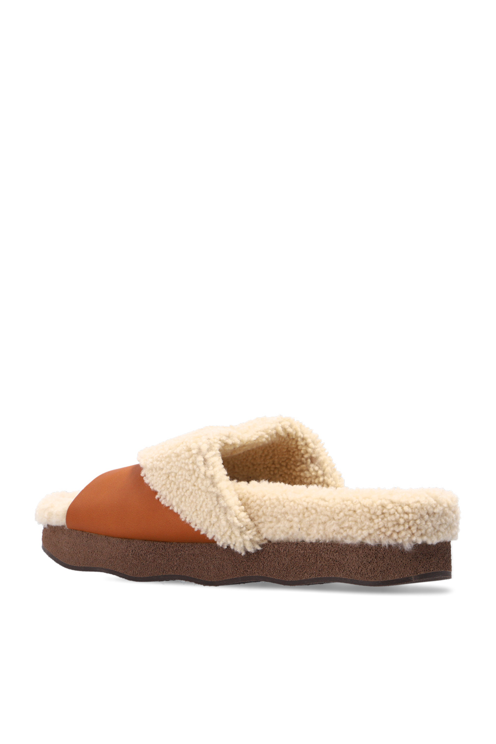 Chloé ‘Wavy’ fur slides