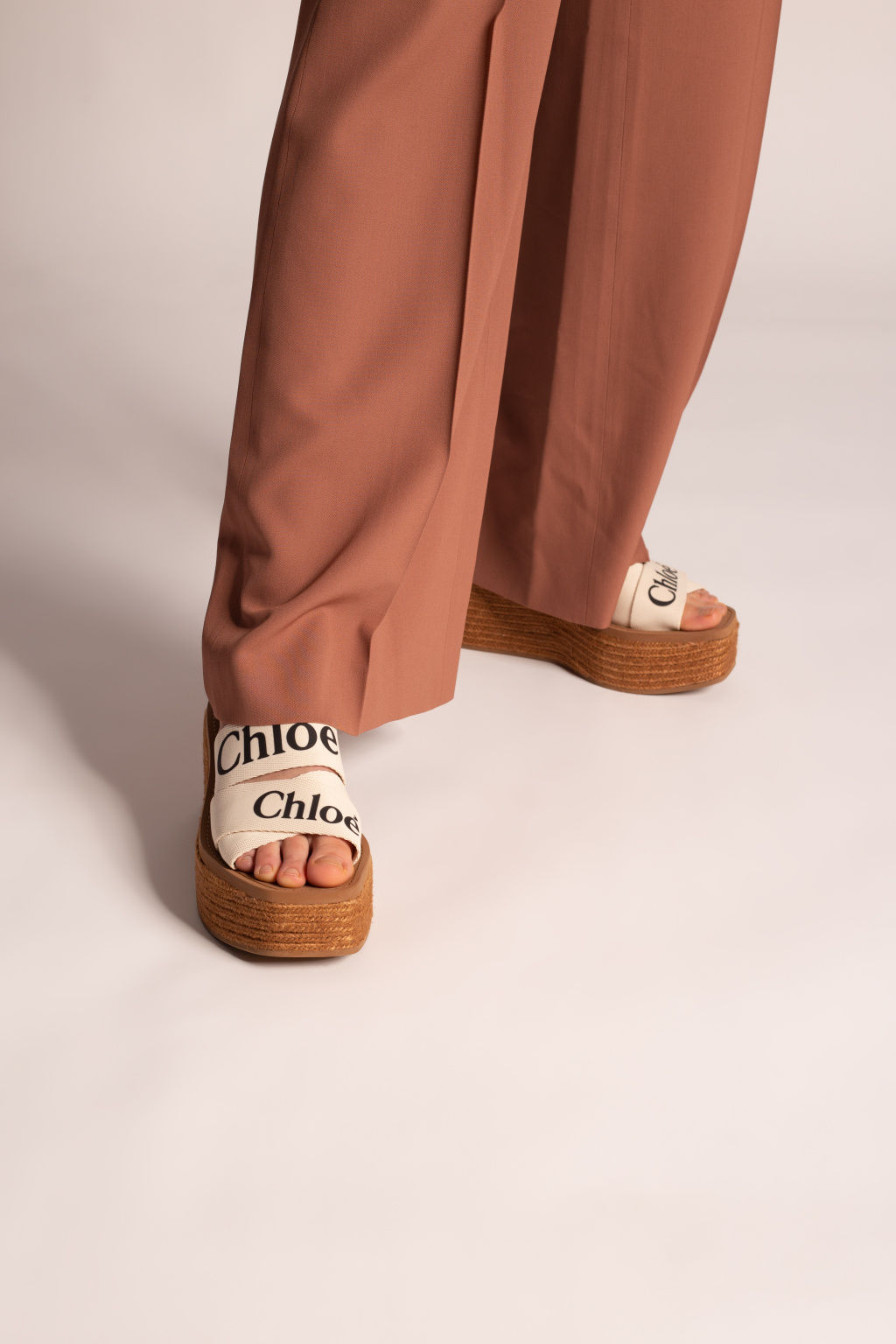 Chloé Wedge slides