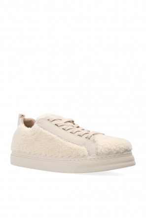 Chloé ‘Laurent’ fur sneakers