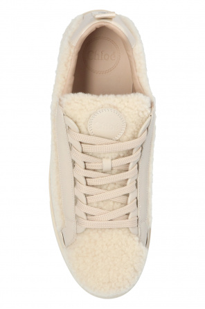 Chloé ‘Laurent’ fur sneakers