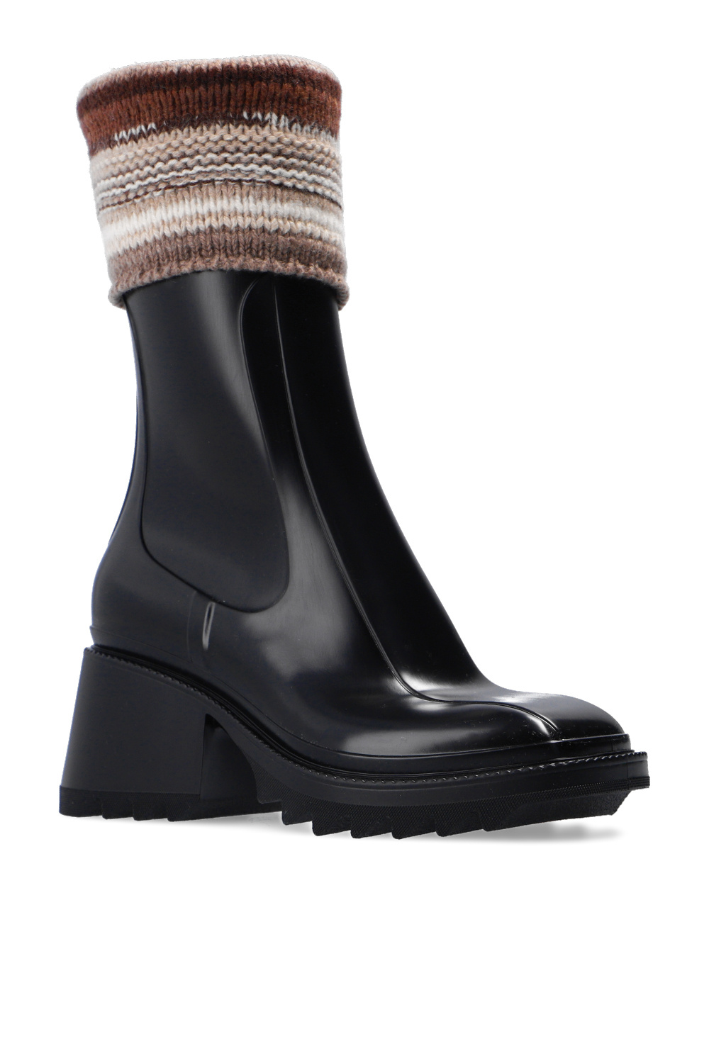 chloe heeled wellies