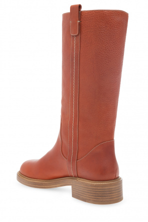 Chloé ‘Edith’ leather knee-high boots