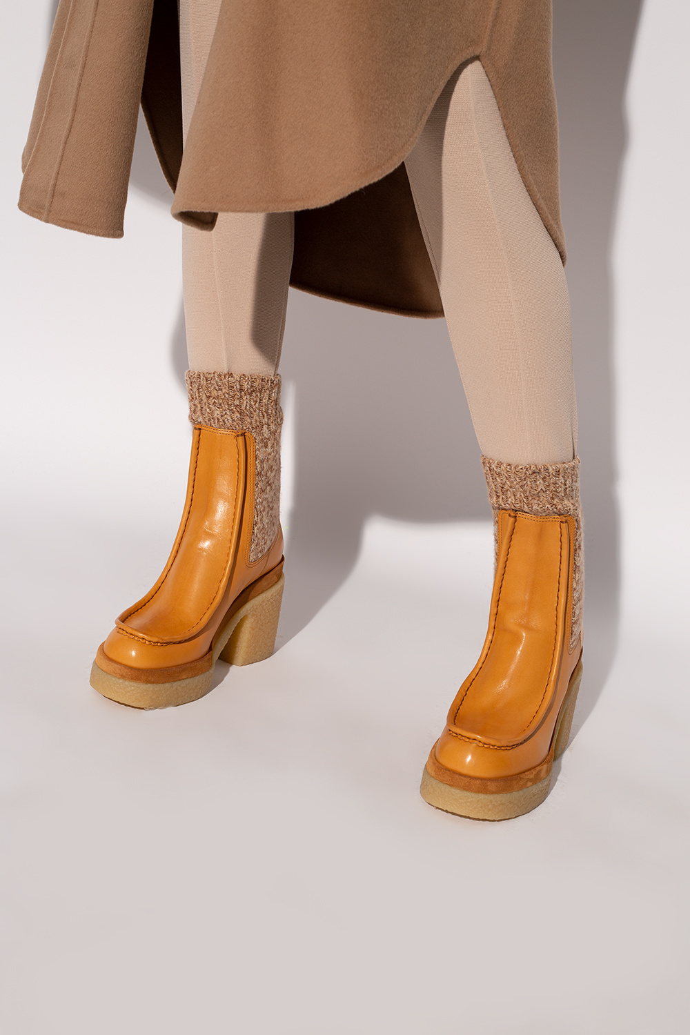 Chloé ‘Jamie’ leather ankle boots