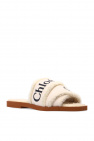 Chloé ‘Woody’ shearling slides