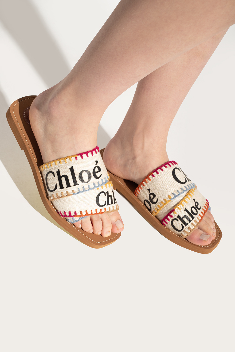 Chloé ‘Woody’ slides