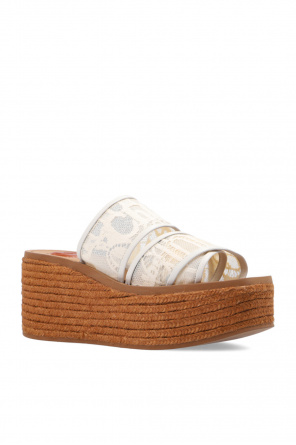 Chloé ‘Woody’ wedge slides