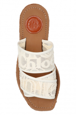 Chloé ‘Woody’ wedge slides