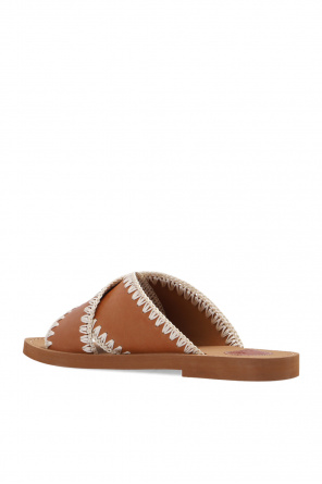 Chloé ‘Woody’ leather mules