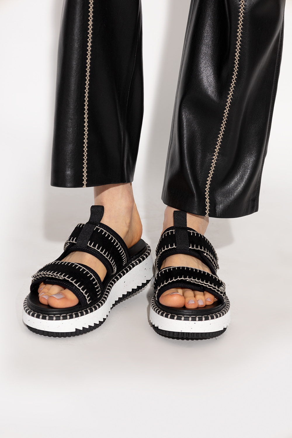 Chloé ‘Lilli’ platform slides | Women's Shoes | Vitkac