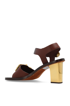 Chloé Leather heeled sandals