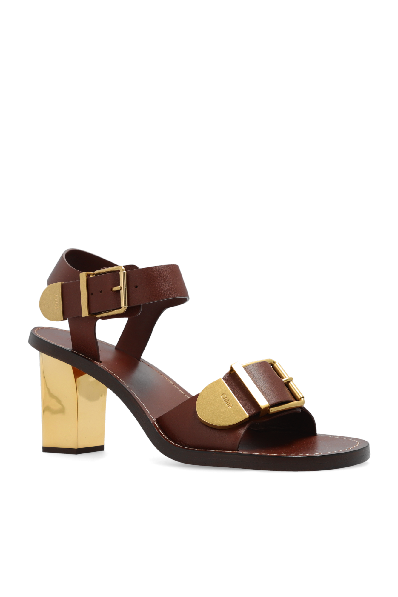 Chloé Leather heeled sandals