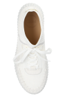 Chloé WHITE ‘Nama’ wedge sneakers