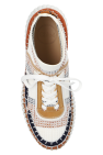 Chloé WHITE ‘Nama’ wedge sneakers