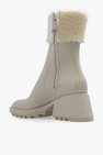 Chloé beige ‘Betty’ heeled rain boots