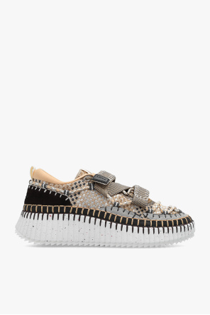 see by kirkwood chloe leather and shearling sneakers