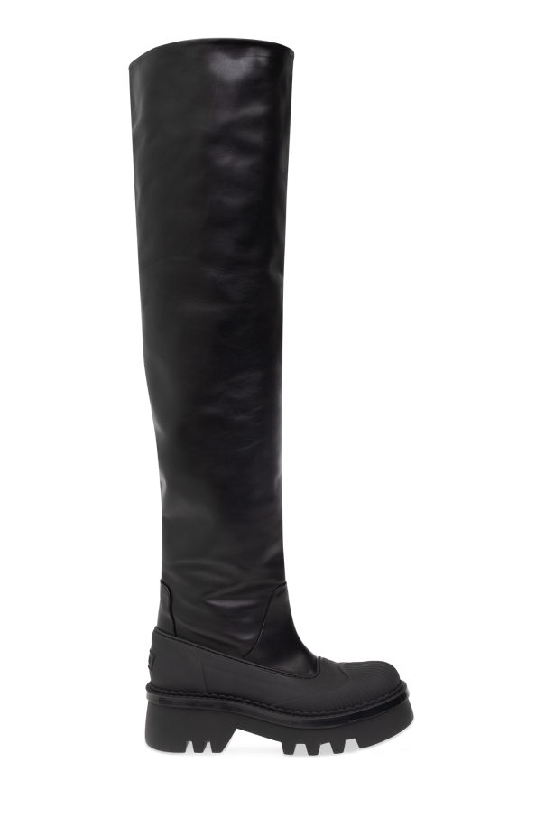 Chloé Knee-high leather boots