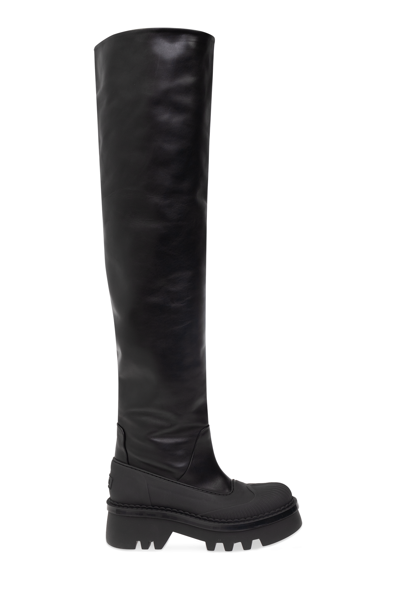 Chloé Knee-high leather boots | Women's Shoes | Vitkac