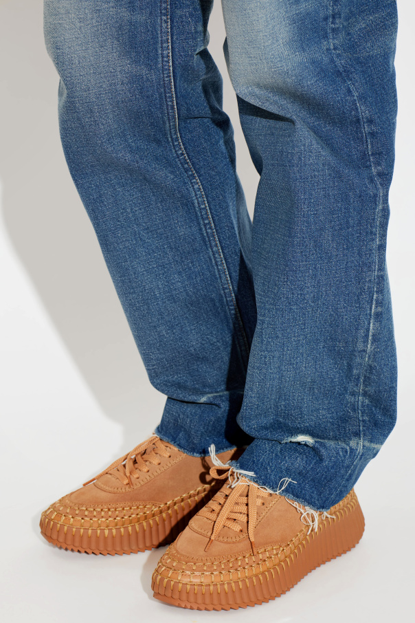 Chloé `Nama` sports shoes on a platform