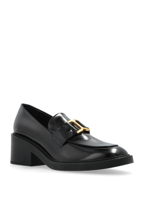 Chloé Buty na obcasie `Marcie` typu `loafers`