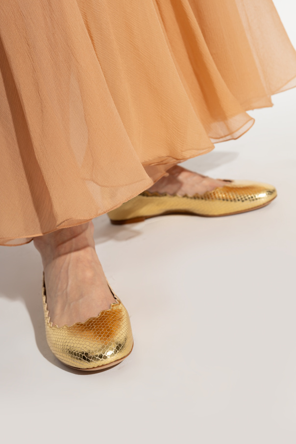 Chloé Leather ballet flats 'Lauren'